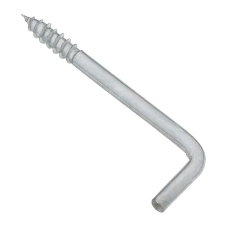 National Mfg Sales 3.06 in. Square Bend Hook, Steel, 2PK 5706536